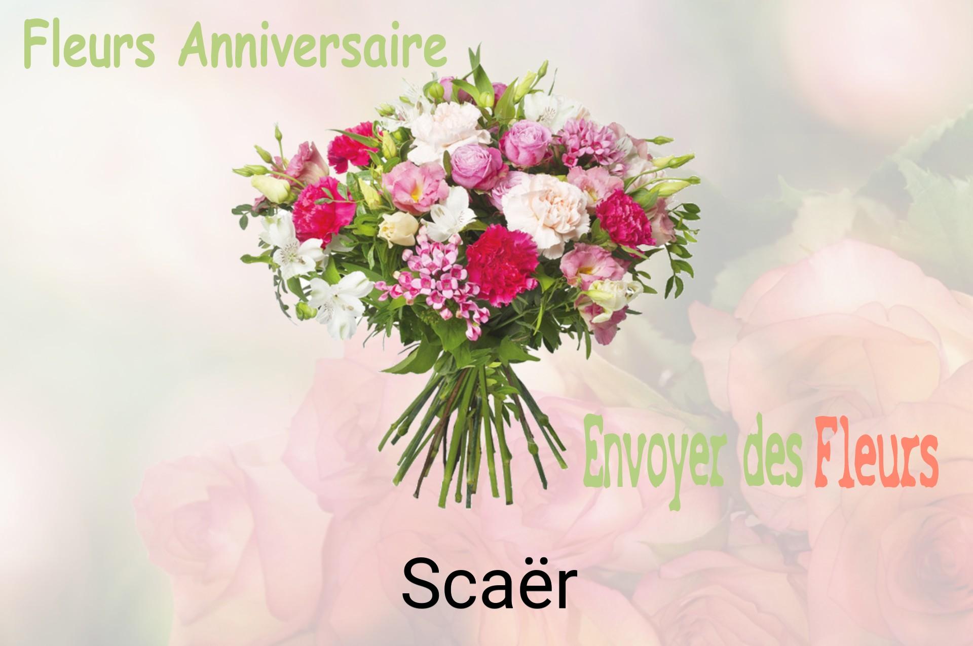 Bouquet de fleurs d’anniversaire livré à Scaër